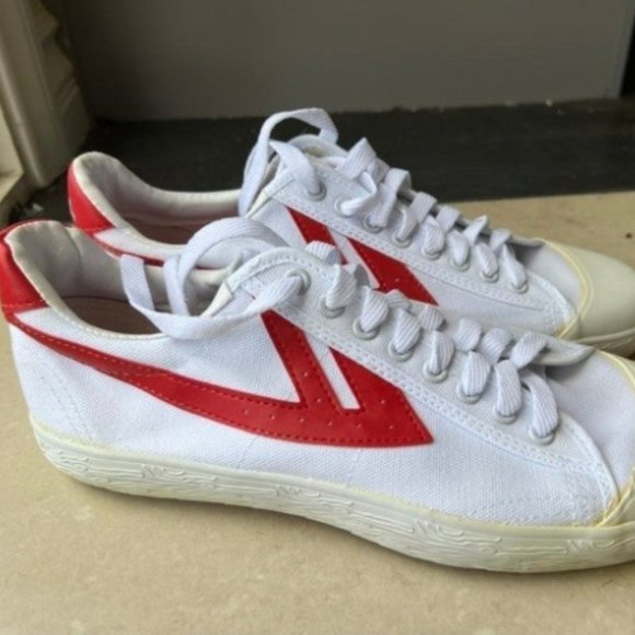 Warrior Shanghai Other - SOLD ON MERCARI Men's Warrior Shanghai WB-01 Sneakers in White & Red - Size 10